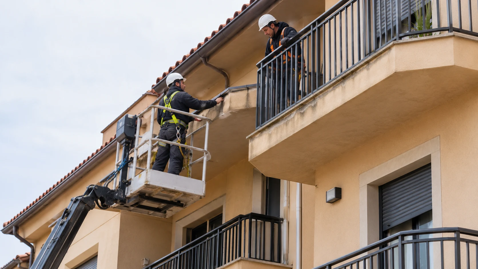 Trabajos verticales en Torremejía