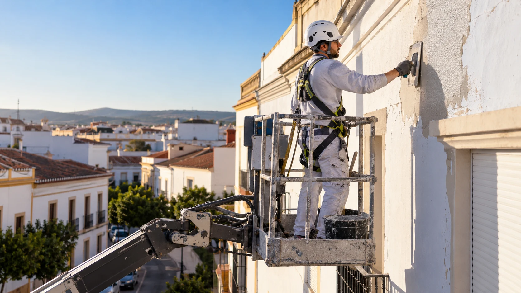Rehabilitación de fachadas en Almendralejo