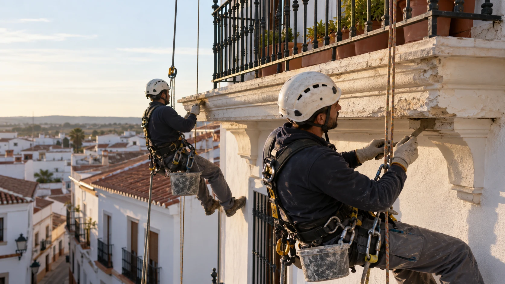 Reparación de cornisas y balcones en Almendralejo