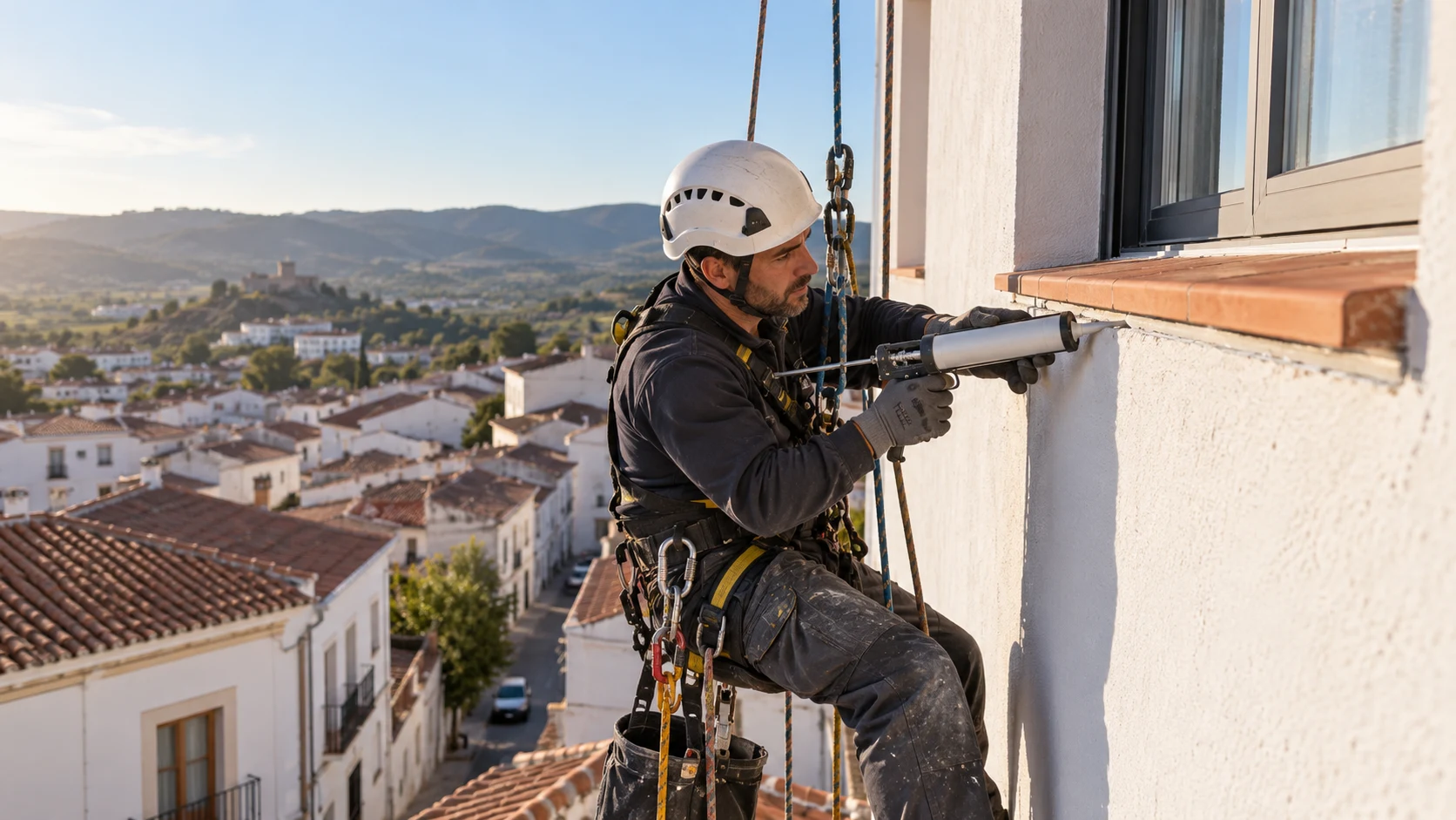 Sellado de vierteaguas de planta alta